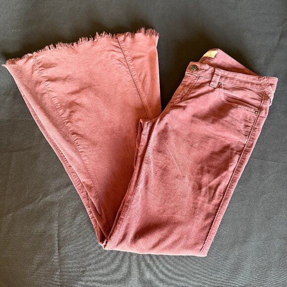 Rare Free People Cord Super Flare Sz 29 - Picture 7 of 16